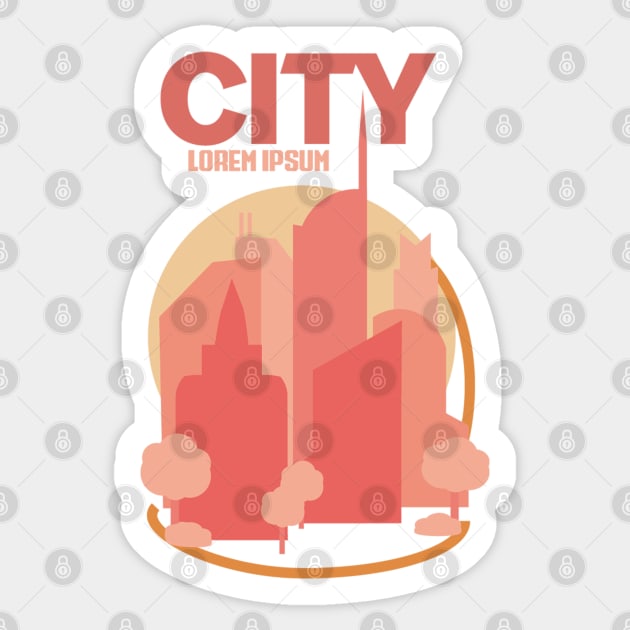 city Sticker by drageklo